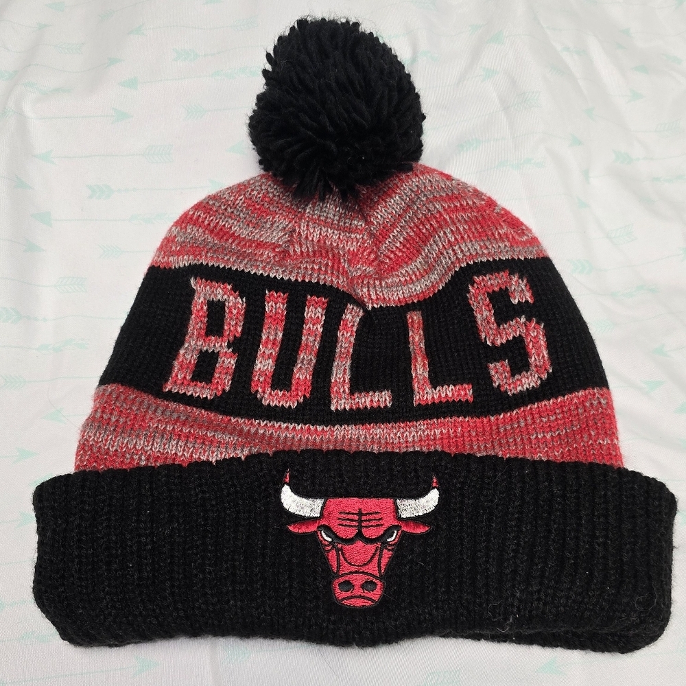 Chicago Bulls Mitchell And Ness Beanie